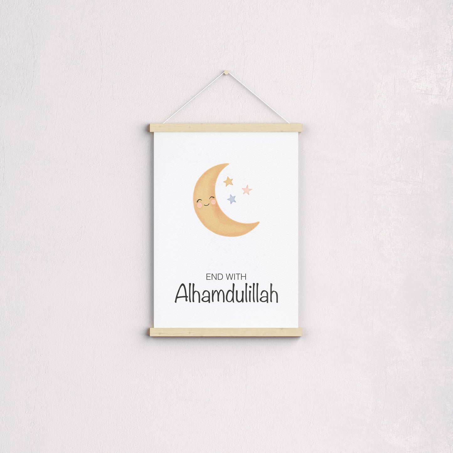 End with Alhamdulillah