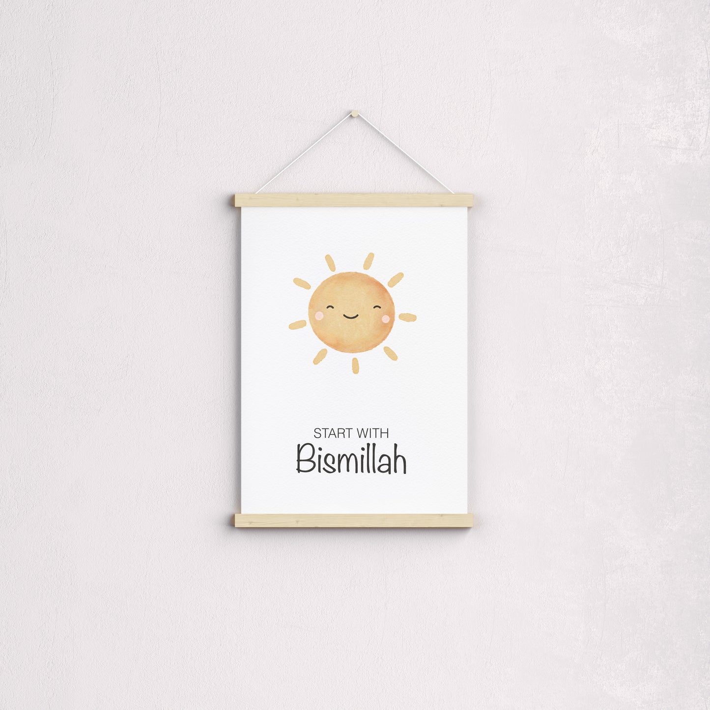 Start with Bismillah