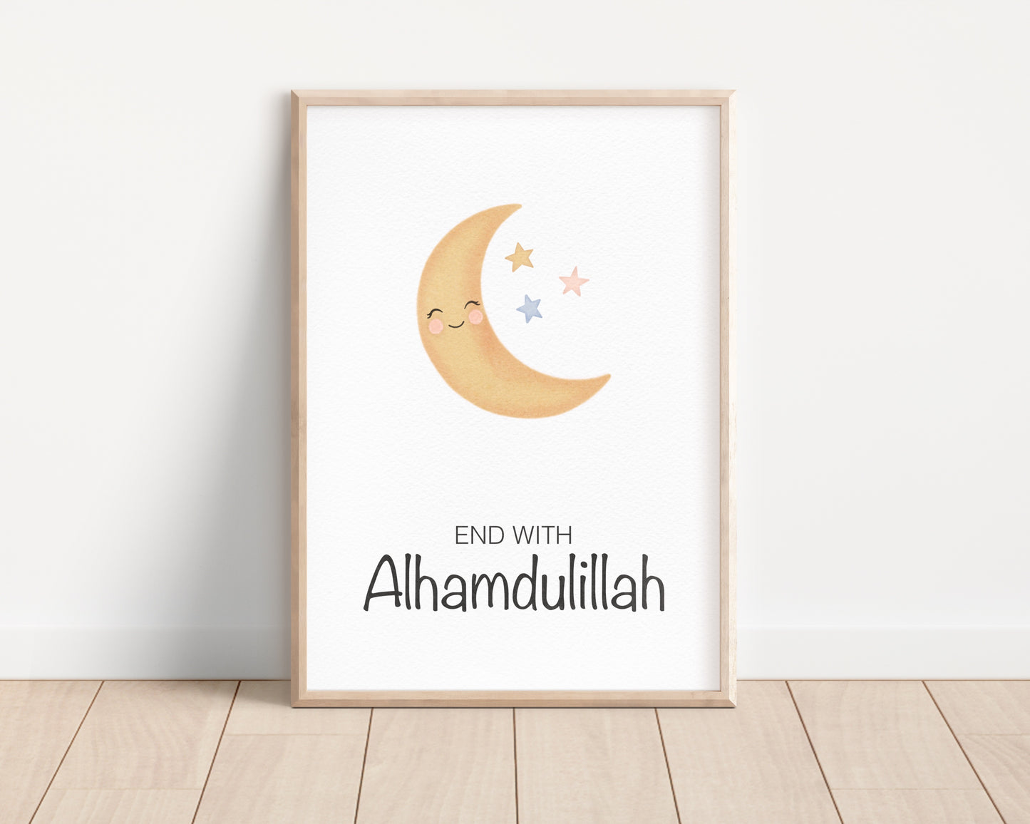 End with Alhamdulillah