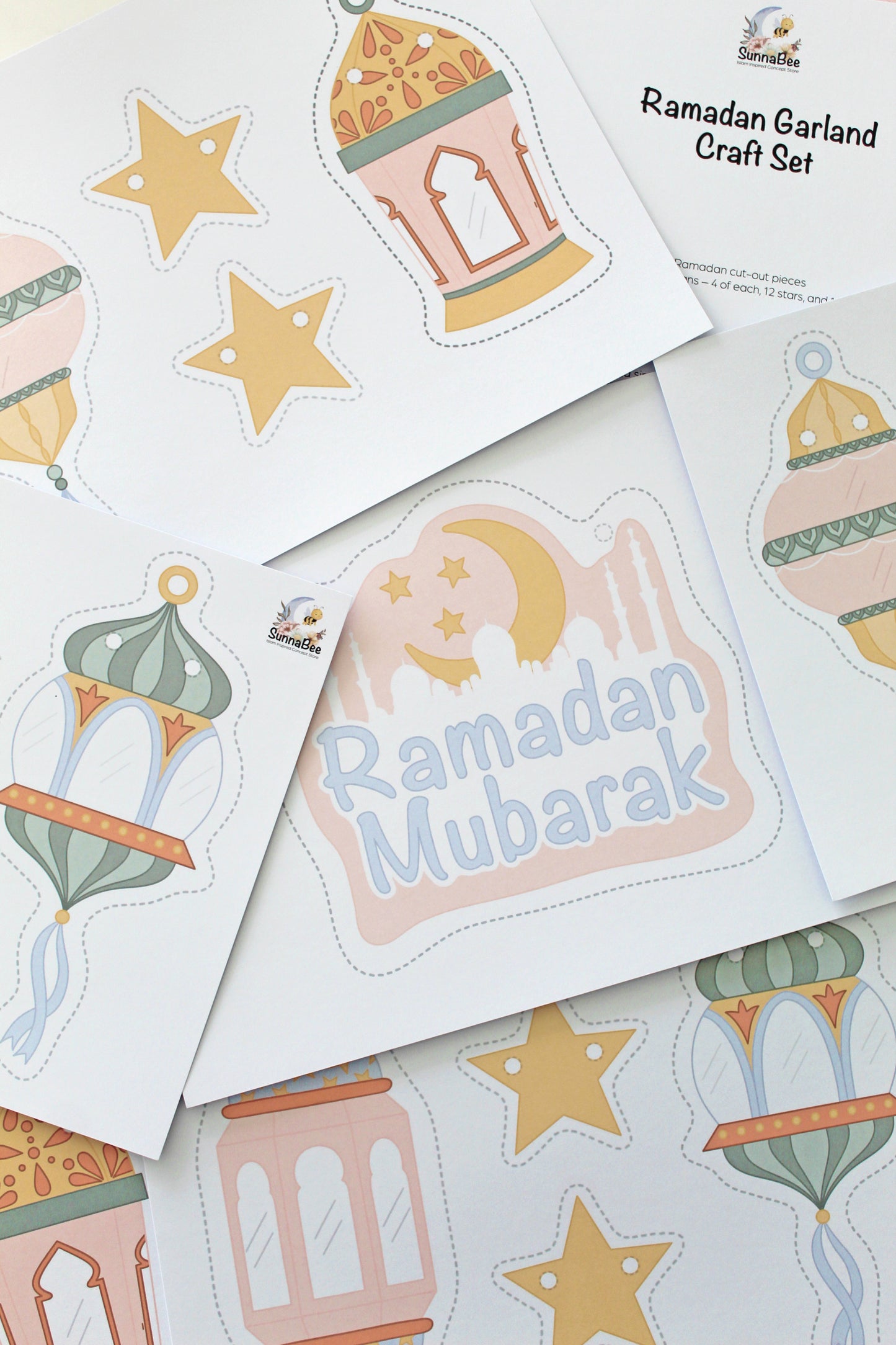 Bastelset - Ramadan Girlande