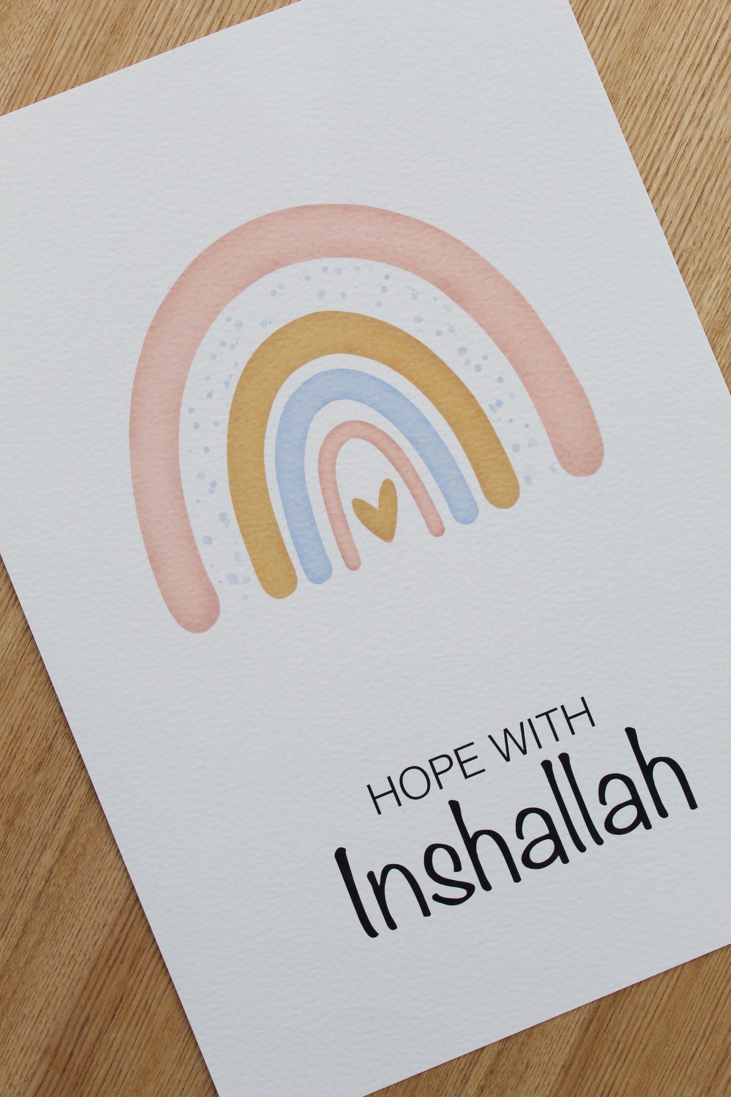 Hope with Inshallah