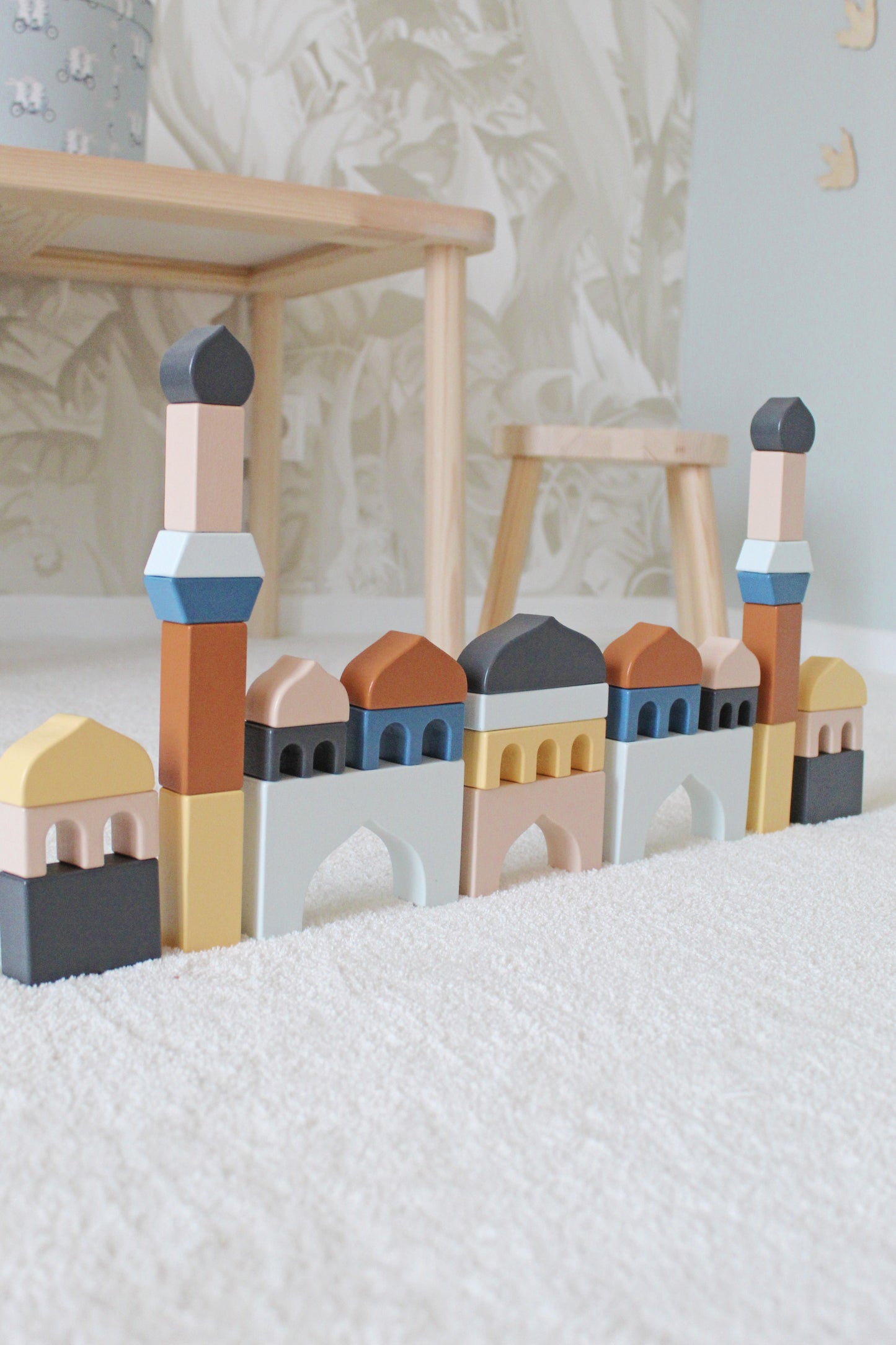 Grow with Faith - Wooden Mosque Blocks