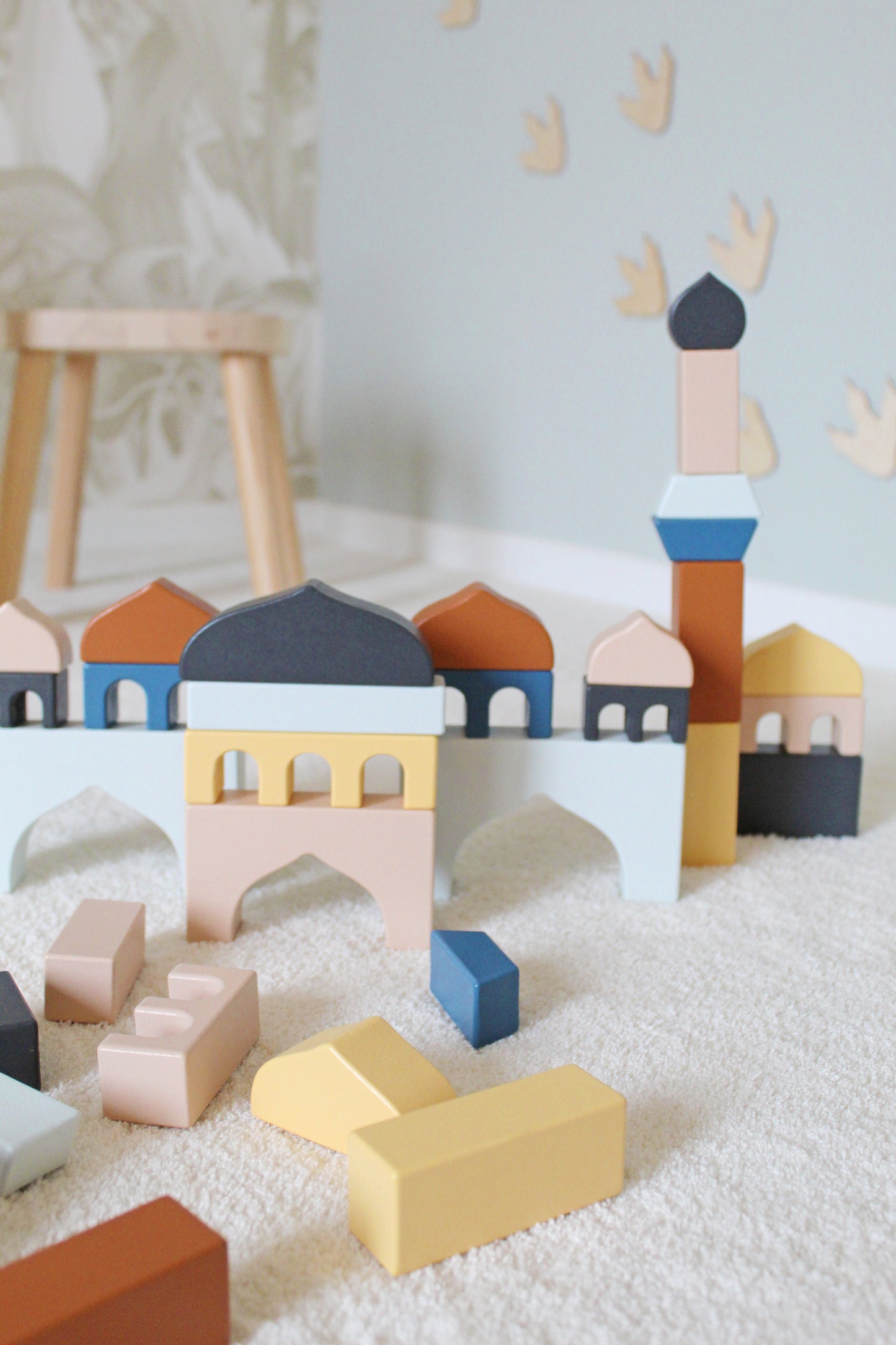 Grow with Faith - Wooden Mosque Blocks